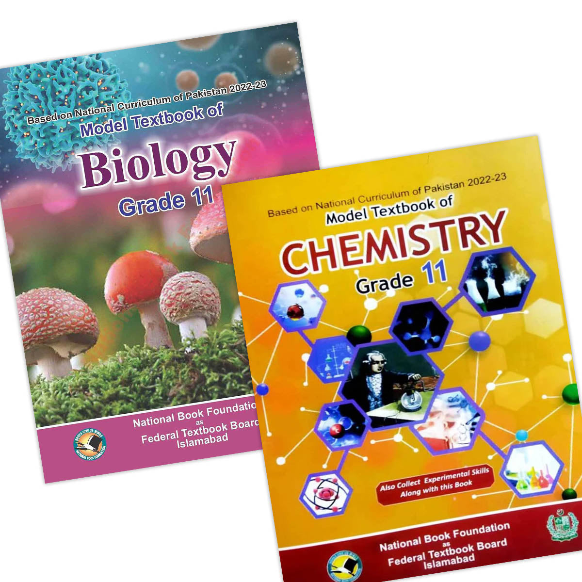 Federal Board Biology & Chemistry Class 11 – New Edition Combo | NBF | 2022–23 Curriculum