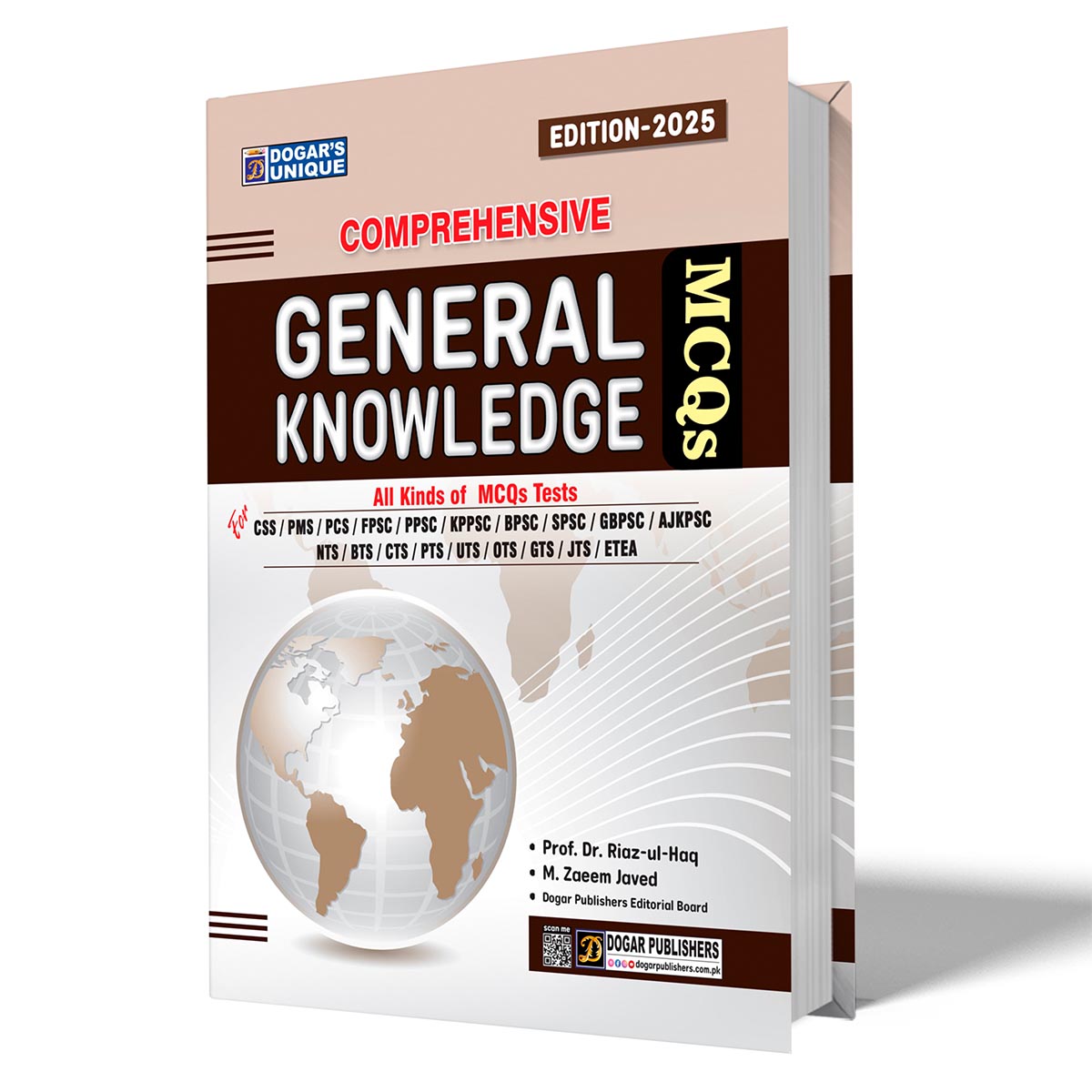 Comprehensive General Knowledge – Dogar Publishers – For One Paper MCQs & PPSC/FPSC Exams
