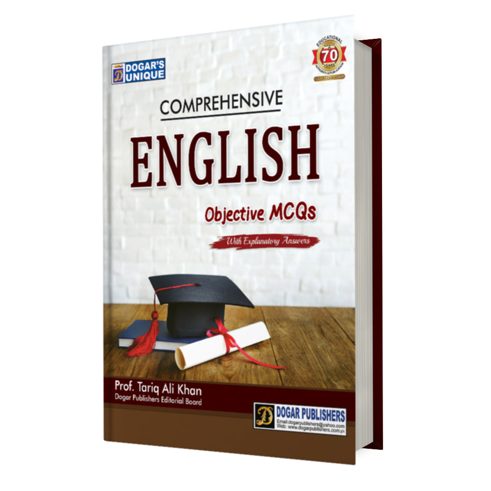 Comprehensive English MCQs – Dogar Publishers (Objective + Explanatory Answers)