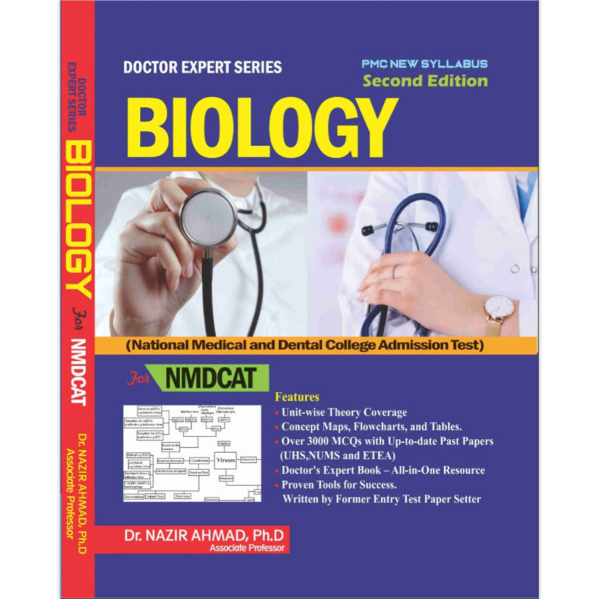 Expert Biology for NMDCAT by Dr. Nazir Ahmad | Conceptual Guide + MCQs