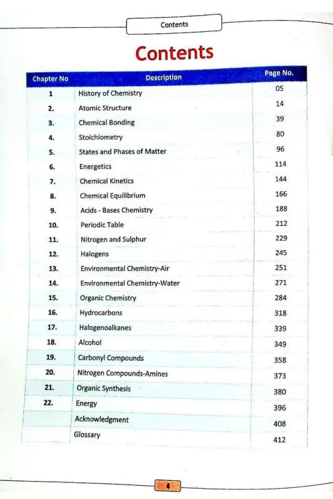 Model Textbook of Chemistry Grade 11 with Practical Skills | Federal Board | NBF Edition
