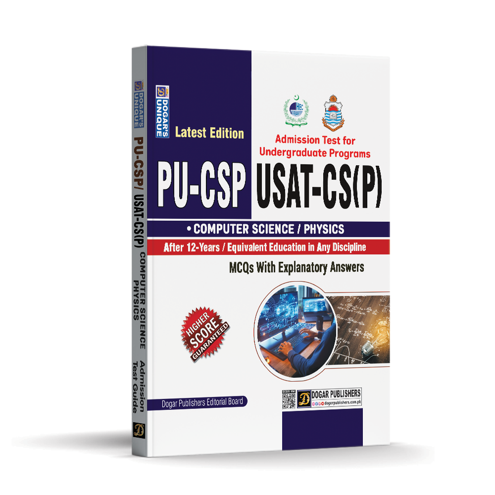Punjab University PU-CSP & USAT-CS(P) Entry Test Guide – Dogar Publishers