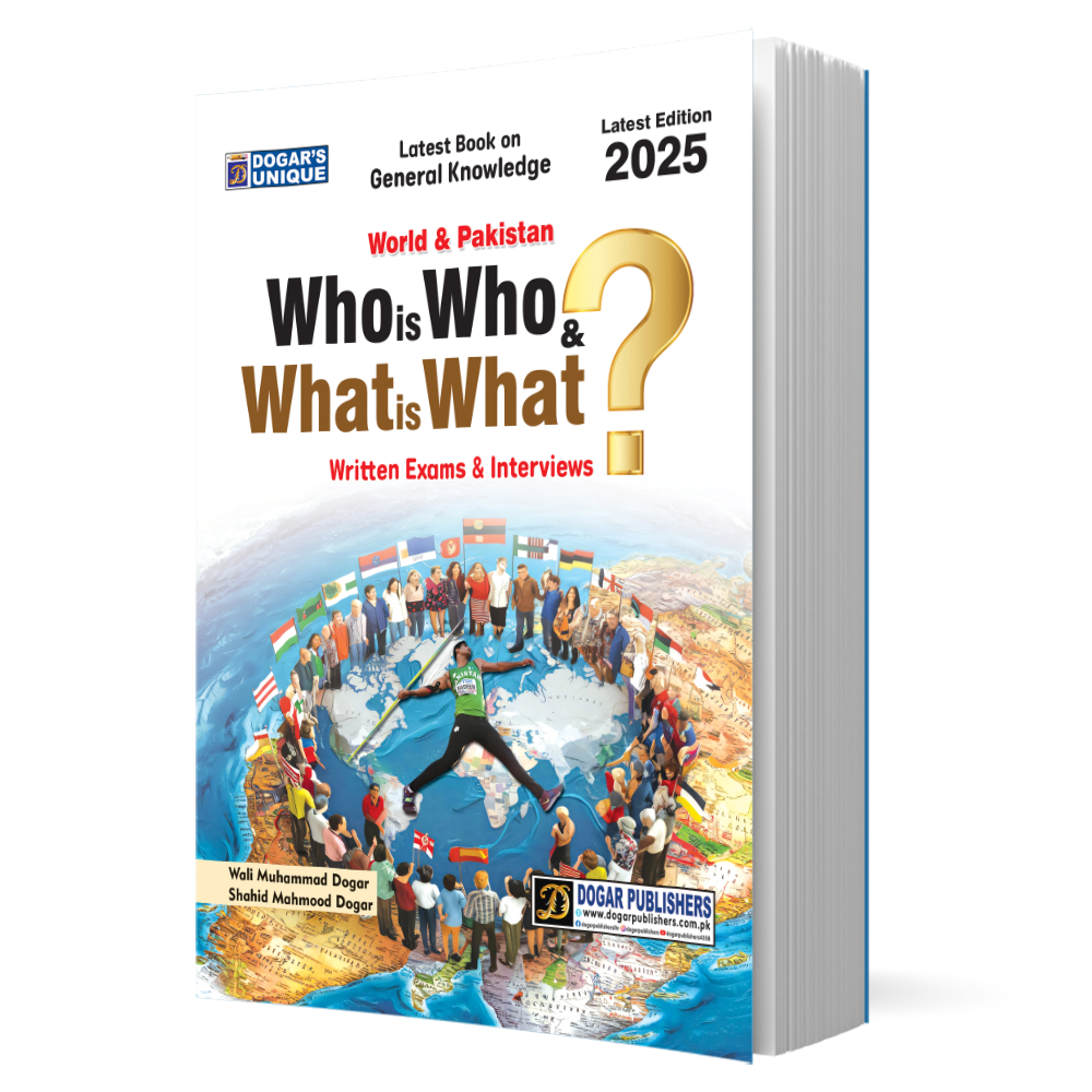 Who is Who & What is What? – English Medium – Edition 2025