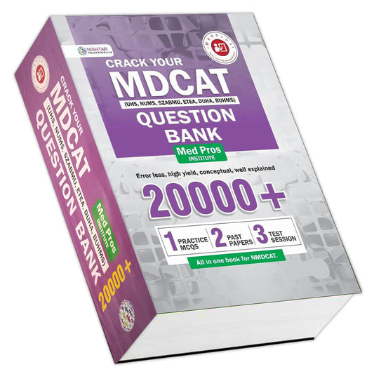 Huge Book to Crack Your MDCAT – 20,000+ MCQs Practice Question Bank (2025 Edition)
