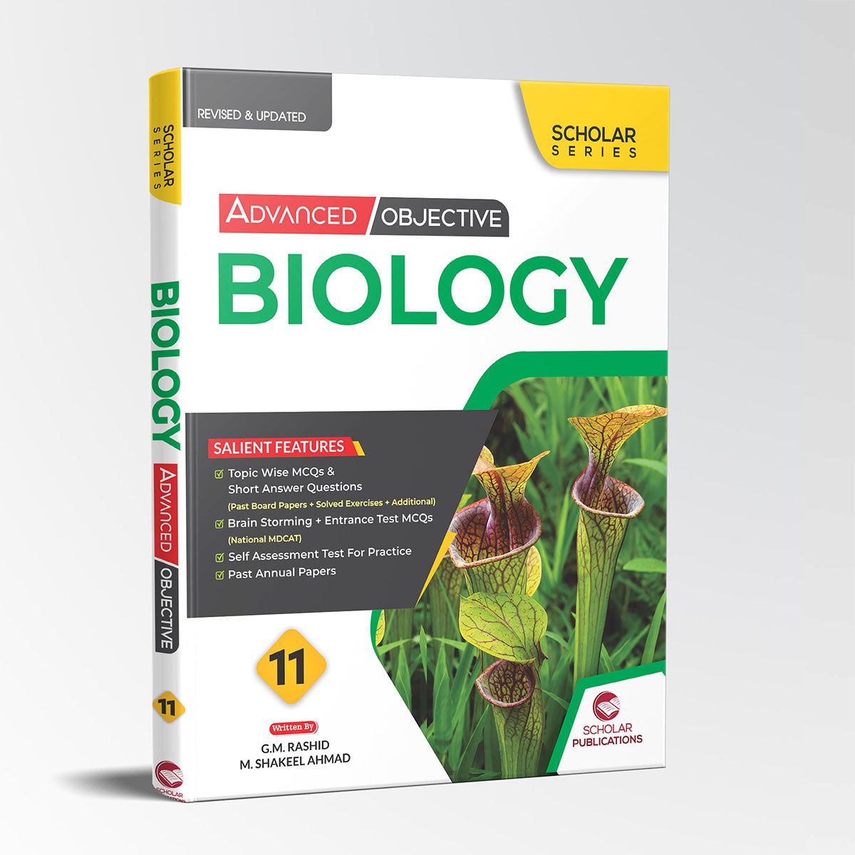 Scholar Biology (Objective) – Class 11 – Scholar Series (Punjab Board)