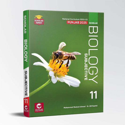 Scholar Biology (Subjective) – Class 11 – Scholar Series (Punjab 2025 Edition)