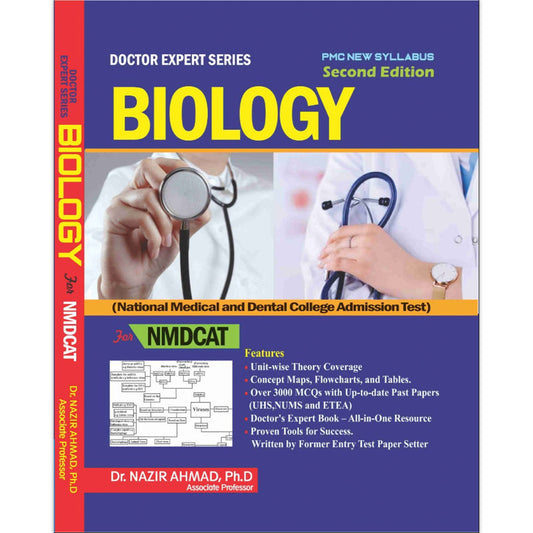 Expert Biology for NMDCAT by Dr. Nazir Ahmad | Conceptual Guide + MCQs