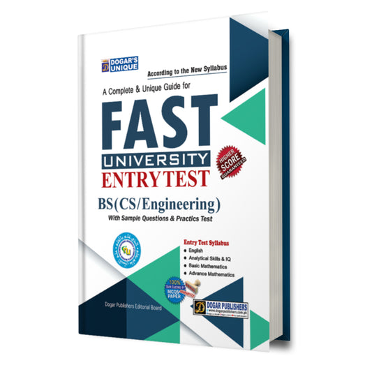 FAST BS (CS/Engineering) Entry Test Guide – Dogar Publishers – Latest Edition