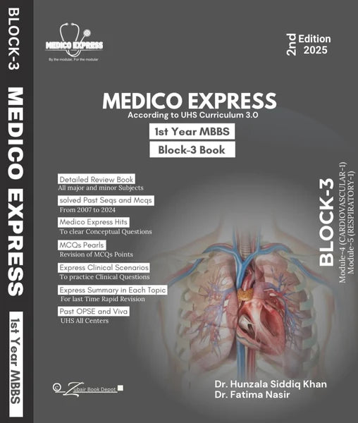 Block 3 Medico Express 1st Year MBBS