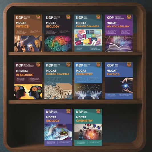 KIPS MDCAT 10 Books Set – Complete Preparation & Practice Series (2025 Edition)