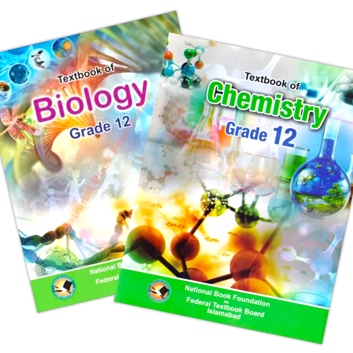 Federal Board Biology & Chemistry Textbooks – Class 12 (FSc Part 2) | Pack of 2 | NBF